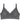Elodie Maternity Bra in JET/PEWTER. Flat lay front view