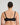 Model wears Charlotte Underwire Bra in BLACK. On body back view