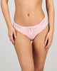 Model wears Yvette Bikini in ICY PINK. On body front view
