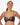 Model wears Naturally Me Contour Bra in BLACK. On body front view