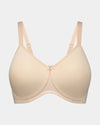 Bendon Restore Mastectomy Bra in LATTE. Flat lay front view