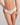 Model wears Morning Lola Midi in WHITE. On body front view