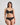 Juniper Underwire Bra in BLACK. Feature shot