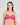 Model wears My Fit Lace Push Up Bra in FANTASY FUCHSIA. On body front view