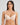 Model wears Flawless Form Contour Bra in LATTE. On body front view
