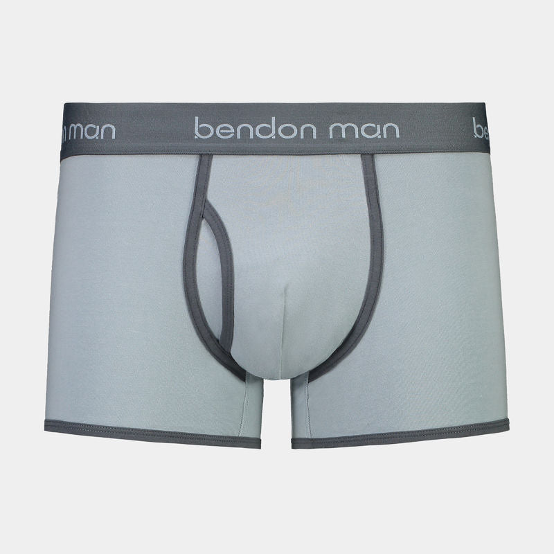 Cotton Low-Rise Mens Trunk in ARONA. Flat lay front view