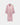 Marbella Robe in PINK MARL STRIPE. Flat lay front view