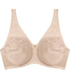 Classic Underwire Underwire Bra in LATTE. Flat lay front view