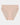 Au Naturel High Cut Brief in LATTE. Flat lay front view
