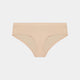 Rebecca High Waisted Brief in CAMEO ROSE. Flat lay front view