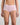 Model wears Body Cotton Full Brief in FESTIVAL BLOOM. On body front view