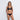 Model wears Light Touch Underwire Bra in BLACK. On body side view