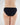 Model wears Embrace Bikini in BLACK. On body back view