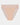 Lace Trim High Cut Brief in LATTE. Flat lay front view