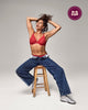 Lightweight Underwire Bra in SALSA. Feature shot
