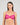 Model wears My Fit Lace Underwire Bra in FANTASY FUCHSIA. On body front view