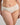 Midnight Express Full Brief in EGRET. Flat lay back view