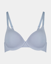Comfit Collection Contour Bra in SKYWAY. Flat lay front view