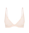 Morning Lola Underwire Bra in SCALLOP SHELL. Flat lay front view
