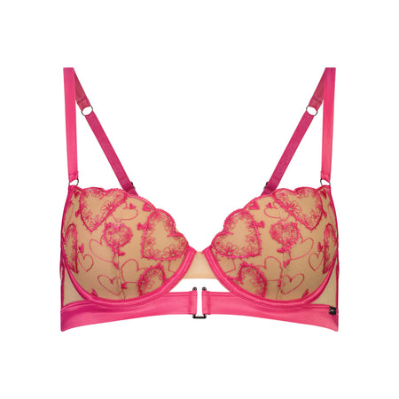 Meant To Be Contour Bra in CABARET/TUSCANY. Flat lay front view