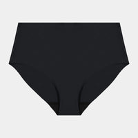 No Show Full Brief in BLACK. Flat lay front view