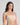 Model wears Extra-Ordinary Bandeau in LATTE. On body side view