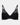 Milla Contour Bra in BLACK. Flat lay front view