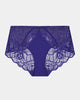 Midnight Express Full Brief in BLUE RIBBON. Flat lay front view