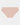 Seamless Soft Bikini in LATTE. Flat lay front view