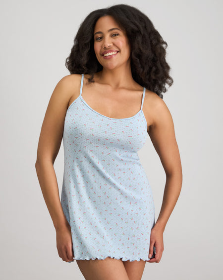 Smoothie Chemise in SKYWAY. Feature shot