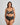 Lace Sculpt Contour Bra in BLACK. Flat lay back view