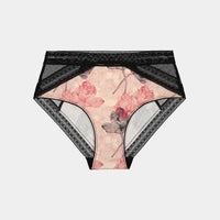 Yasmin Midi in BAKED APPLE PRINT. Flat lay front view