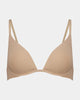 Bendon Essentials Contour Bra in LATTE. Flat lay front view
