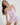 Sweet Indulgence Chemise in PALE LILAC. Flat lay back view