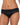 Model wears Simply Me Bikini in BLACK. On body front view