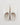 Teddy Slippers in CREAM. Flat lay front view