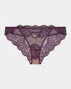 Nova Rosa Brazilian in PLUM PERFECT. Flat lay front view