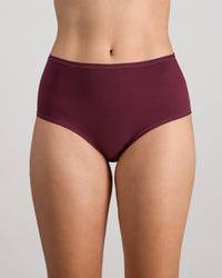Model wears Extra-Ordinary Full Brief in FIG. On body front view
