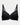 Laurel Underwire Bra in BLACK. Flat lay front view