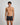Cotton Stretch Mens Trunk in BLACK PINSTRIPE. Feature shot