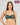 Model wears Sofia Contour Bra in RAIN FOREST. On body front view