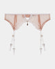 Eros Suspender in SUGAR. Flat lay front view