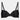 Rose Radiance Contour Bra in BLACK. Flat lay front view