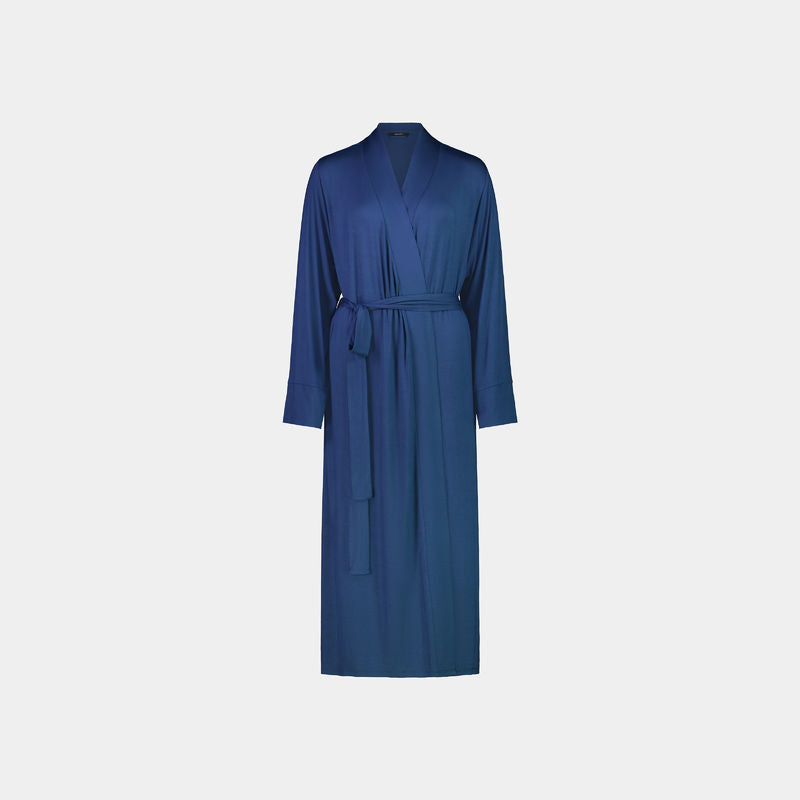 Marty Robe in INSIGNIA BLUE. Flat lay front view