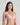 Model wears Flawless Form Contour Bra in ICY PINK. On body side view