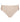 Coral High Cut Brief in LATTE. Flat lay front view