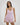 Model wears Sweet Indulgence Cami & Short in PALE LILAC. On body front view