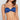Model wears Dreamt Moments Contour Bra in SODALITE BLUE. On body front view