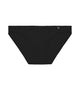 Clemence Bikini in BLACK. Flat lay front view