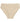 Body Cotton High Cut Brief in NATURAL. Flat lay front view